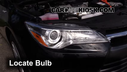 2016 Toyota Camry Hybrid LE 2.5L 4 Cyl. Lights Headlight (replace bulb)